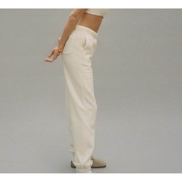 CHAMPION Women's Sweatpant Joggers in Cream - Picture 2 of 8